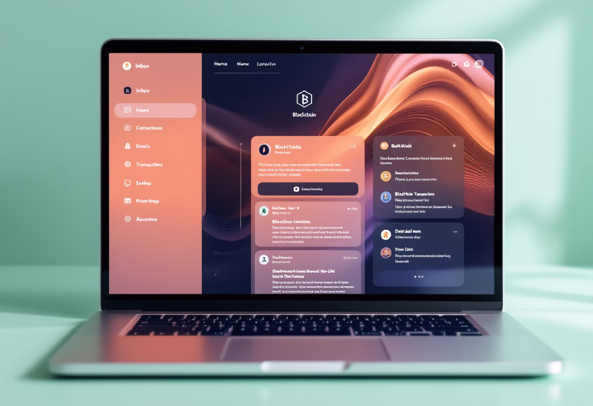 {google image search} image of a corporate email interface (for a blockchain and cryptocurrency)