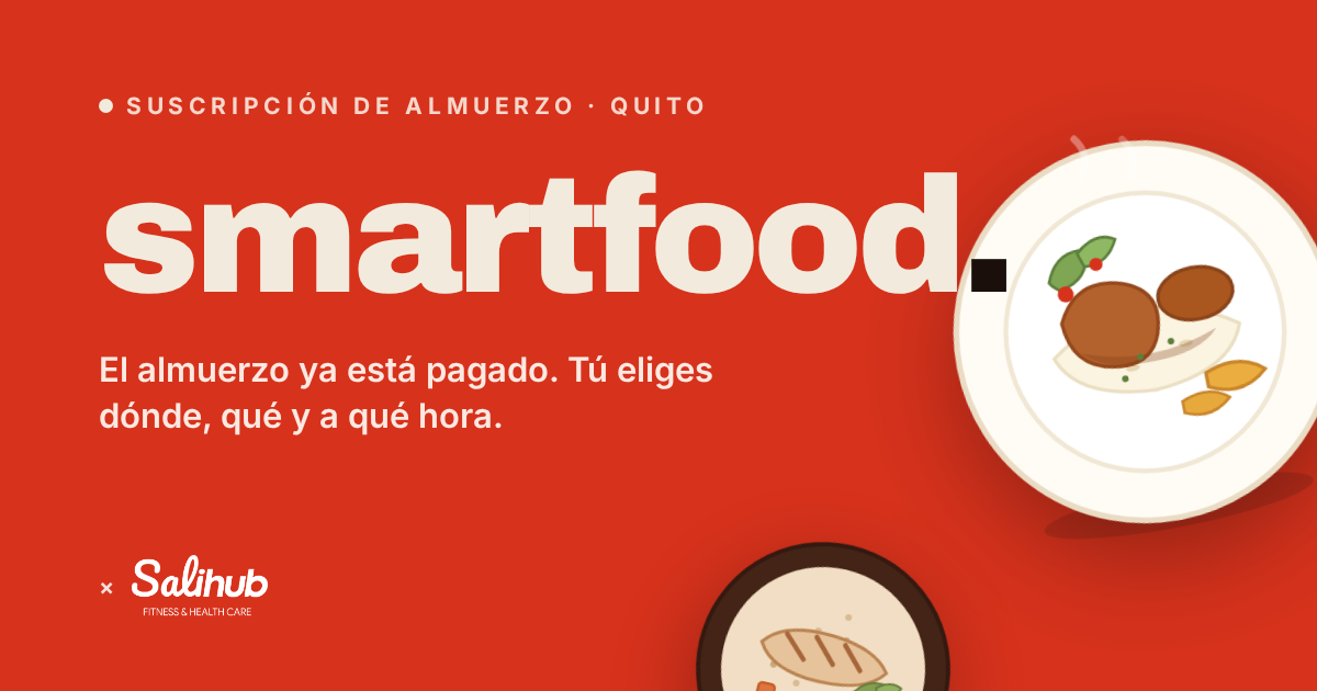SmartFood — el almuerzo ya está pagado